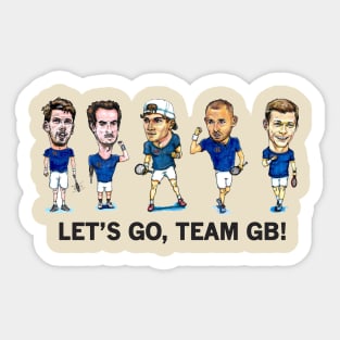 Lets go Team GB Sticker